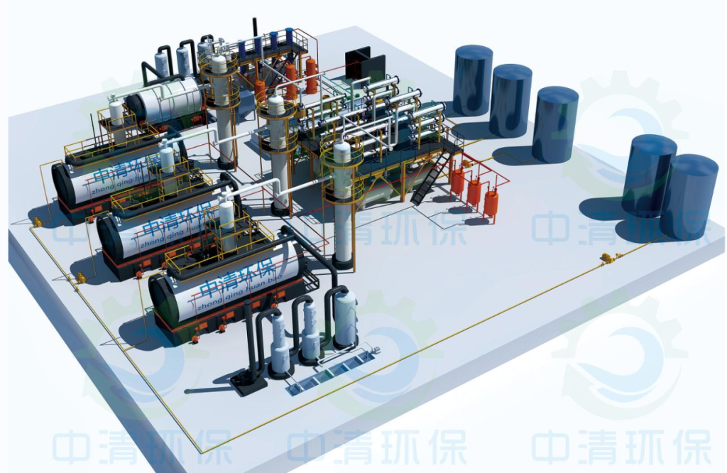 Tire Pyrolysis Plant